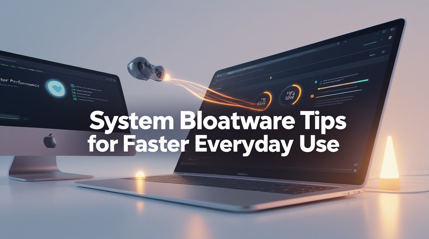 System Bloatware Tips for Faster Everyday Use
